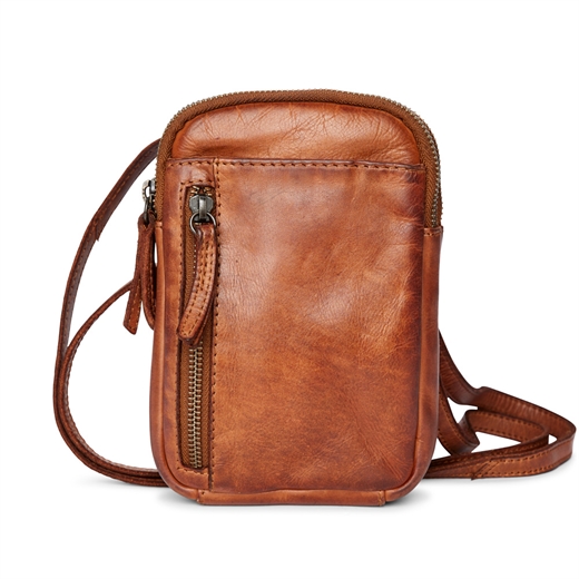 Pia Ries Pianta - Mobil Crossbody style 117-11 - Cognac