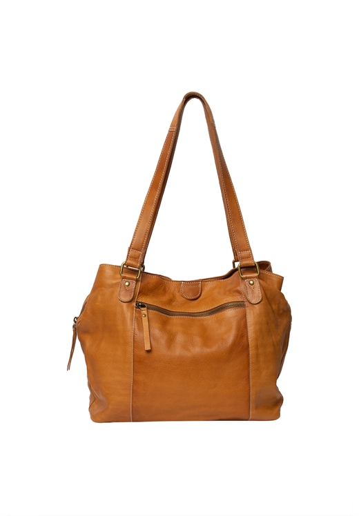 ReDesigned - Jess Big Shoulder Bag - Burned Tan