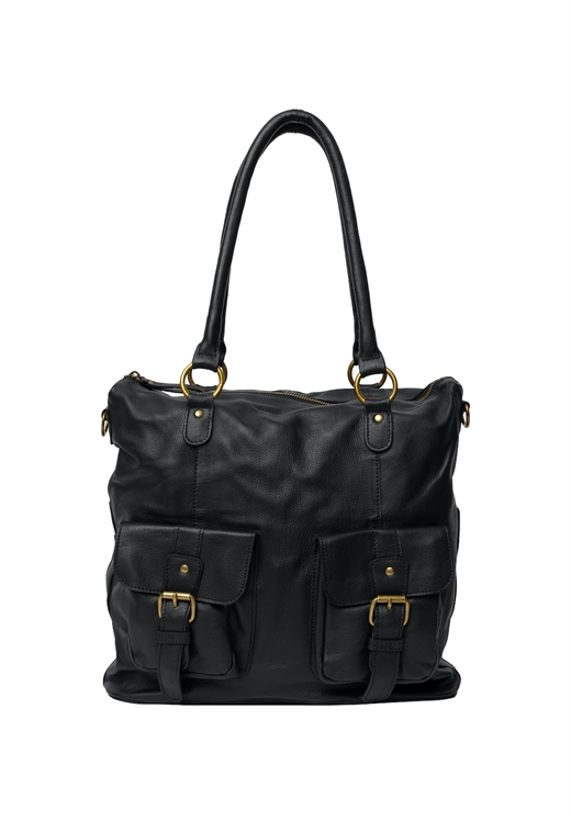 ReDesigned - Jodi Big Shoulder Bag - Black