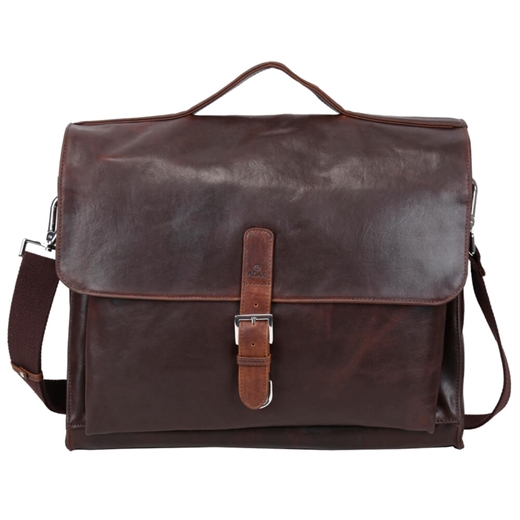 Adax - Catania Jarl Working bag 180946 - Dark Brown