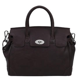 Adax - Ravenna Jen Handbag  183136 - Dark Brown